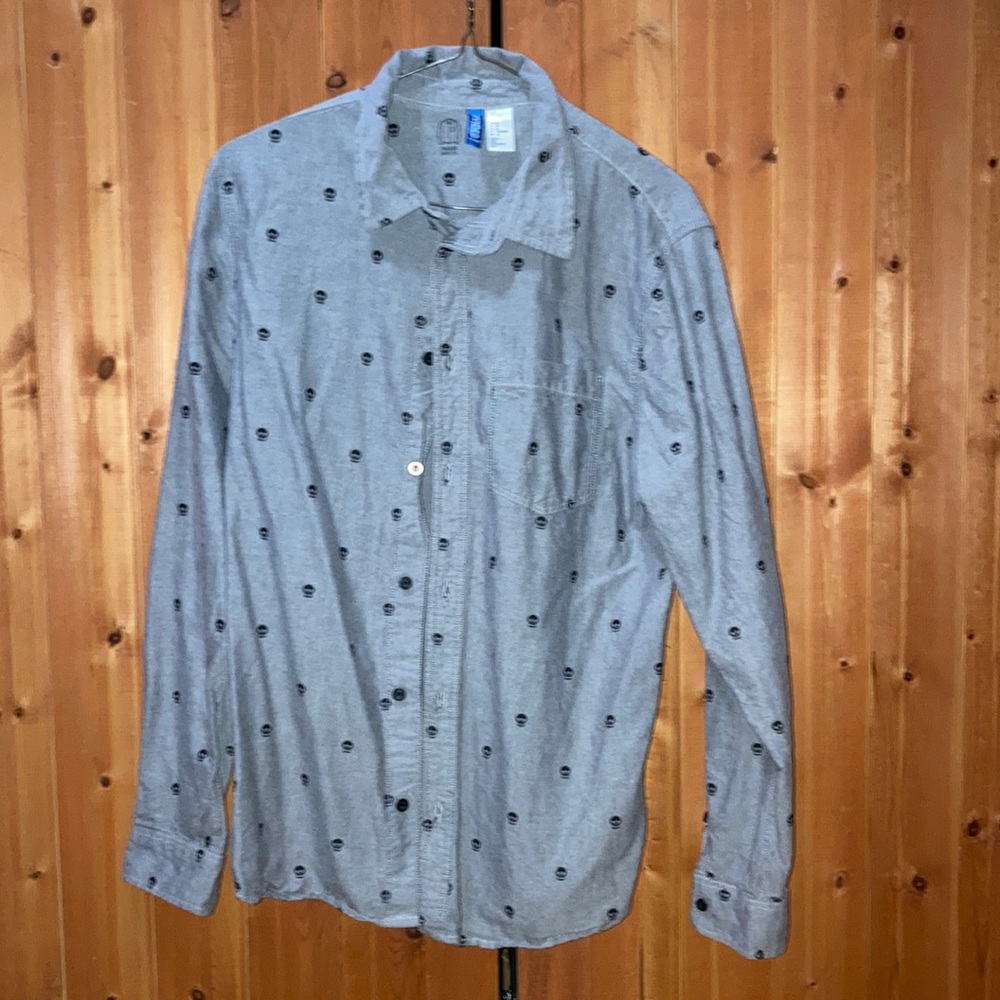 Skull coton shirt